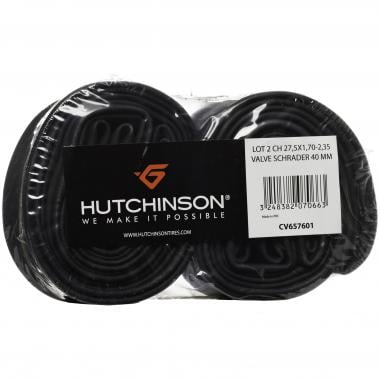 HUTCHINSON STANDARD Pack of 2 27.5 x 1.70/2.35 Inner Tubes Schrader 32 mm 0