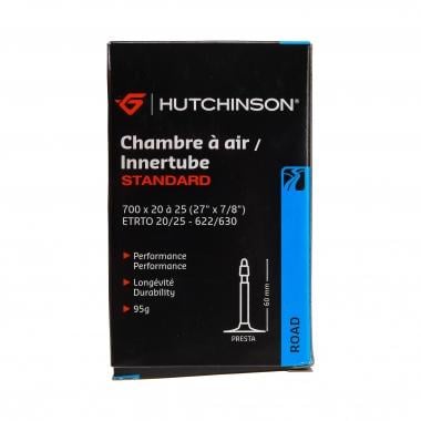 HUTCHINSON STANDARD Inner Tube 700x20/25c Valve 60 mm 0