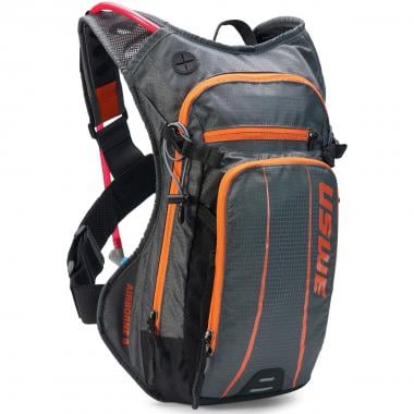 USWE AIRBORNE 9 Hydration Backpack Grey/Orange 0