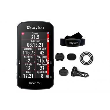 GPS BRYTON RIDER 750T + HRM + Cadence + Vitesse
