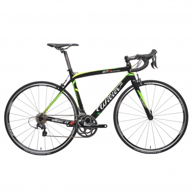 Bicicleta de carrera WILIER TRIESTINA GTR Shimano Ultegra 6800 34/50 Negro/Verde 2015 0