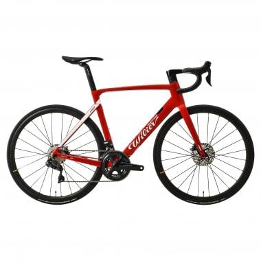 Bicicleta de Corrida WILIER TRIESTINA CENTO10 PRO ALABARDA DISC Shimano Ultegra Di2 R8070 34/50 Vermelho/Branco 2019 0