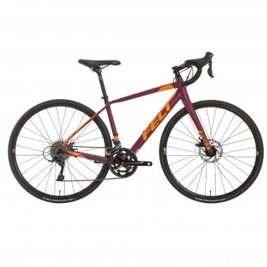 Bicicletta da Corsa FELT VR50W DISC Shimano Sora Mix 32/48 Donna Bordeaux/Arancione 2018 0