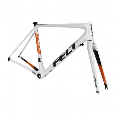 Rennrad-Rahmen FELT FR Weiß/Schwarz/Orange 2020 - Special Edition 0