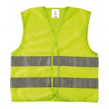 WOWOW Kids Reflective High Visibility Vest (6-12 years) Yellow 0