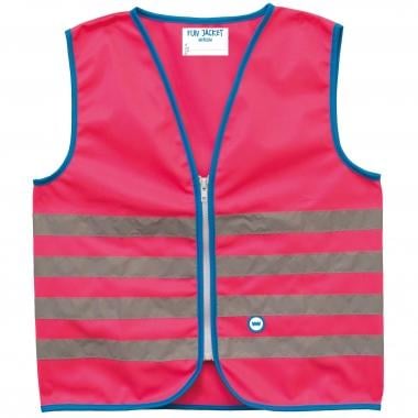 WOWOW FUN JACKET Reflective High Visibility Vest Kids Pink 0