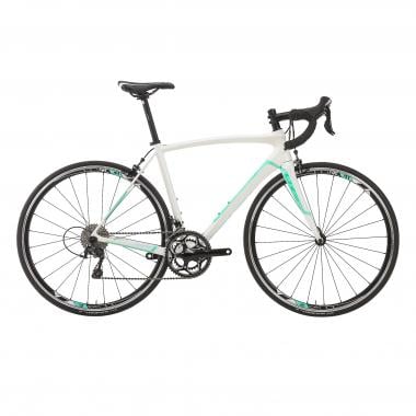 Bicicleta de Corrida RIDLEY LIZ SL Shimano 105 Mix 34/50 Mulher Branco/Verde 2017 0