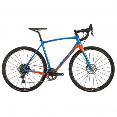 Bicicleta de Gravel RIDLEY X-TRAIL CARBON DISC Sram Force 1 46 Dentes Azul/Laranja 2018 0