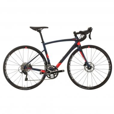 Bicicleta de Corrida RIDLEY FENIX SL DISC Shimano 105 5800 Mix 34/50 Azul/Preto/Vermelho 2018 0