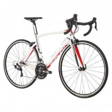 Bicicleta de Corrida RIDLEY NOAH Shimano Ultegra Mix 36/52 Branco/Preto/Vermelho 0