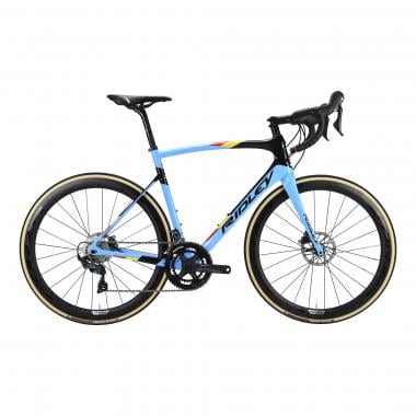 Bicicleta de carrera RIDLEY FENIX SL DISC CLASSICS Shimano Ultegra R8020 36/52 Azul/Bélgica 2020 0