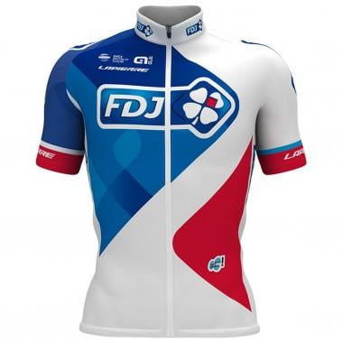 ALE ACTIVEX FDJ Short-Sleeved Jersey White 0
