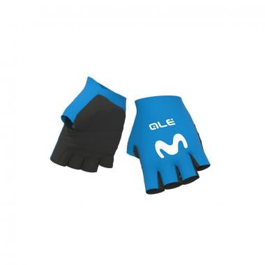 ALE MOVISTAR Short Finger Gloves Blue  0