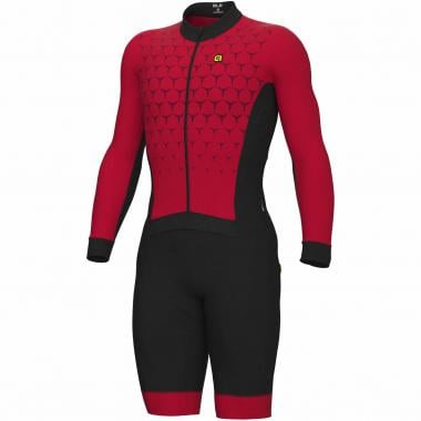 ALE PR-S HIVE Long-Sleeved Skinsuit Red 0