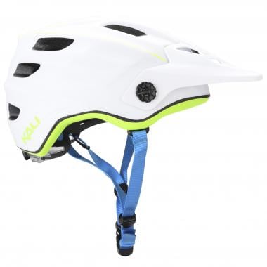 KALI MAYA 2.0 Helmet White/Neon Yellow/Blue 0