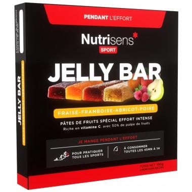 Energieriegel 4er-Pack NUTRISENS SPORT JELLY BAR (25 g) 0