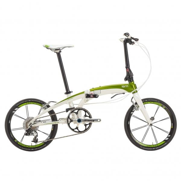 la licenciatura color abrazo Bicicleta plegable TERN VERGE X10 Verde/Blanco | Bikeshop