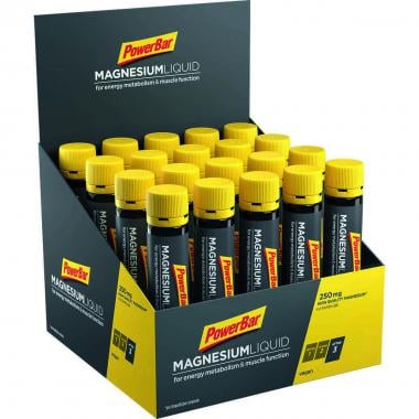 POWERBAR MAGNESIUM LIQUID Box of 20 Food Supplement Ampoules (25 ml) 0