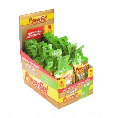 POWERBAR POWERGEL ORIGINAL / FRUIT Pack of 24 Energy Gels Gluten-free (41 g) 0