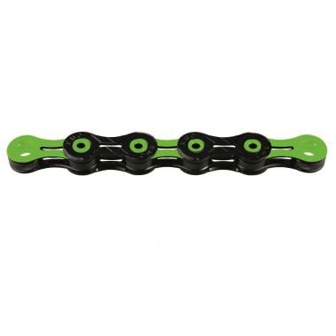 KMC DLC 11 11 Speed Chain Black/Green - Special Edition 0