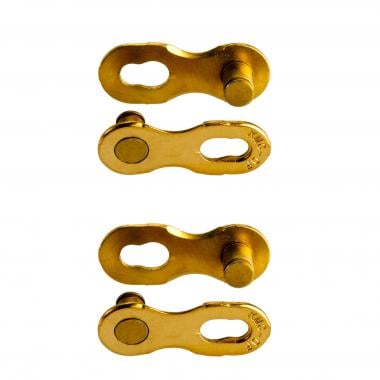 KMC 12NR Ti-N 12 Speed Quick Release Chain Connectors Gold 0