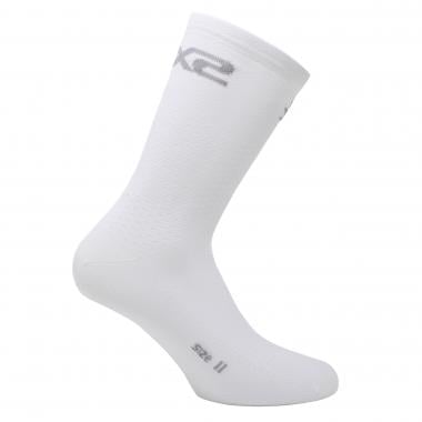 SIXS SHORT LOGO Socks White 0