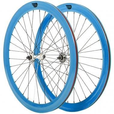 Paire de Roues PURE FIX CYCLES 700C 50 mm Bleu PURE FIX CYCLES Probikeshop 0