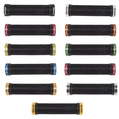 Grips REVERSE COMPONENTS STAMP Lock-On Noir REVERSE COMPONENTS Probikeshop 0