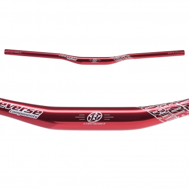 REVERSE COMPONENTS GLOBAL 31.8/730 mm Handlebar 18 mm Rise Red 0