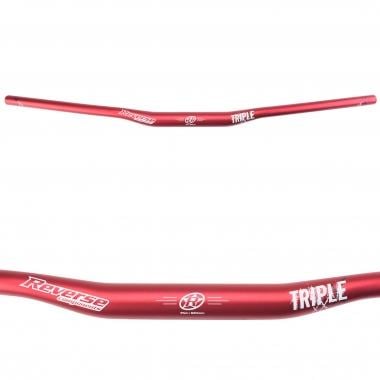 REVERSE COMPONENTS TRIPLE X 31.8/820 mm Handlebar 13 mm Rise Red 0