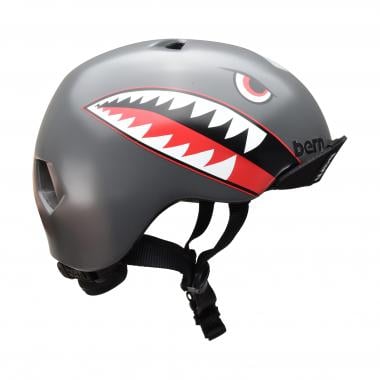 BERN NINO ROCKET Kids Helmet Grey 0