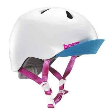 BERN NINA Kids Helmet White/Blue/Pink 0