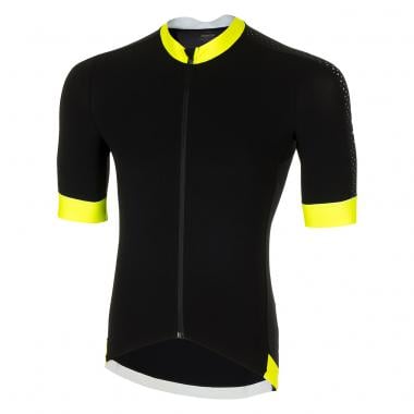 ZERO RH+ VORTICE AIRX Short-Sleeved Jersey Black/Yellow 0