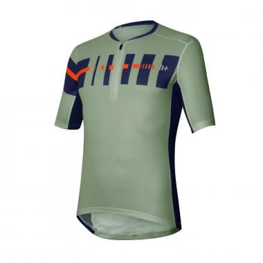 RH+ MTB Short-Sleeved Jersey Green/Blue 0