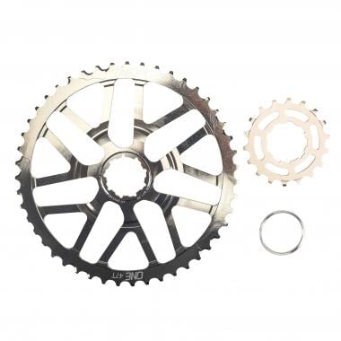 ONE UP COMPONENTS 47 Tooth Conversion Kit11 Speed Shimano XT/SLX 11-42 Cassette with 18 Tooth Sprocket Grey 0