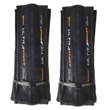 CONTINENTAL ULTRA SPORT III 700x23c TubeType Folding Tyre Set 0