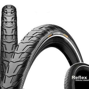 CONTINENTAL RIDE CITY 700x32C Extra Puncture Belt Reflex Rigid Tyre 101553 0