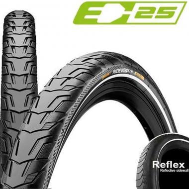 CONTINENTAL RIDE CITY 700x47C Extra Puncture Belt Reflex Rigid Tyre 101556 0