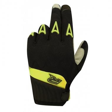 RACER ROCK Gloves Black/Yellow D3O 0