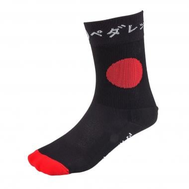 Chaussettes PEDALED DARIO NATURAL WOOD FLAG Noir PEDALED Probikeshop 0