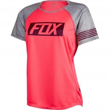 Maillot FOX RIPLEY Femme Manches Courtes Rouge FOX Probikeshop 0