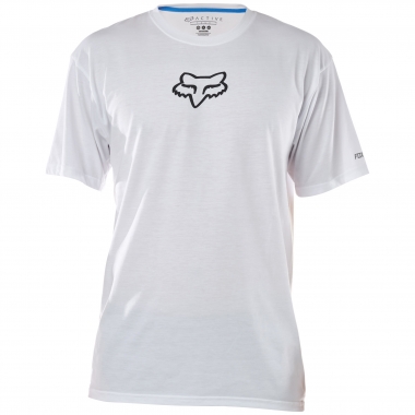 T-shirt FOX TOURNAMENT TECH Blanc FOX Probikeshop 0