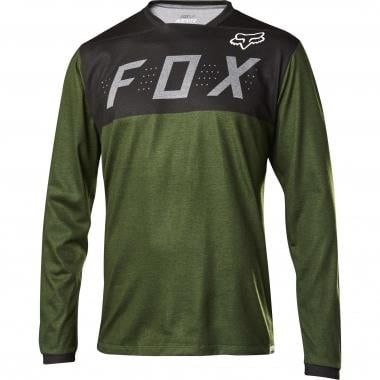 FOX INDICATOR Long-Sleeved Jersey Green/Black 0