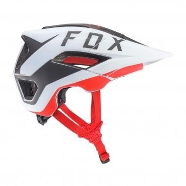 Helm FOX METAH FLOW Weiß/Schwarz/Rot 0