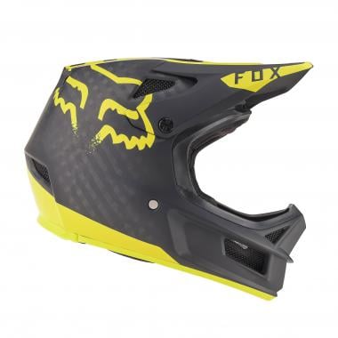 FOX RAMPAGE PRO CARBON MOTH MIPS Helmet Black/Yellow 0