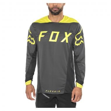 FOX FLEXAIR MOTH Long-Sleeved Jersey Black/Yellow 0