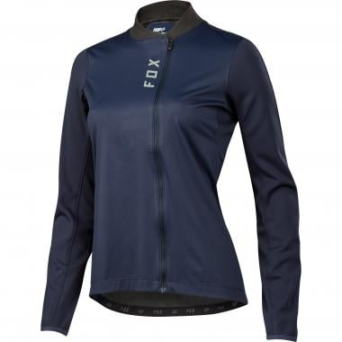 FOX ATTACK THERMO Women's Long-Sleeved Jersey Blue 0