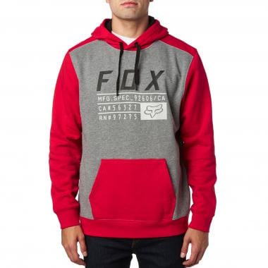 FOX DISTRICT 3 Hoodie Red 0