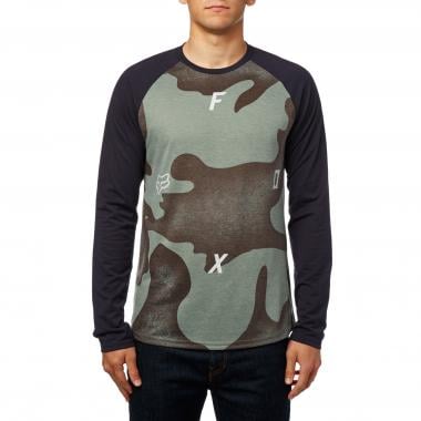 T-Shirt FOX CONJOIN TECH RAGLAN Maniche Lunghe Blu 0