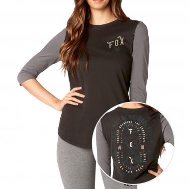 T-Shirt FOX CURRENTLY AIRLINE 3/4-Arm Damen Grau 0